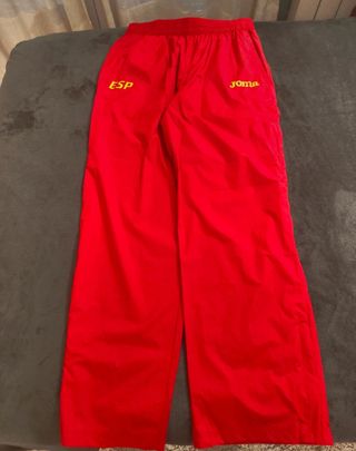 Pantalón chándal Joma España rojo