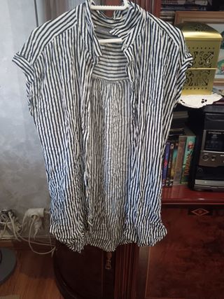 Camisa a rayas | Blanco & Negro