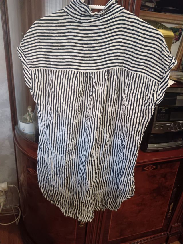 Camisa a rayas | Blanco & Negro