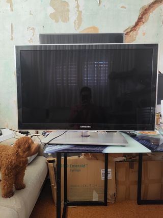 TV Samsung 32" Negro/Plata