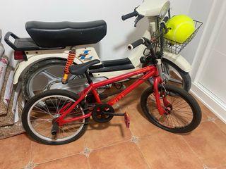 BMX roja Wipe 