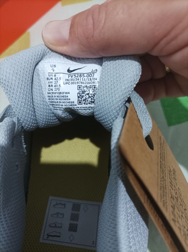 Zapatillas Nike Promina Gris-Amarillo