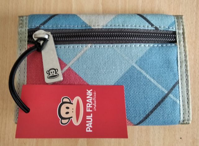 portafoglio borsello paul frank in tessuto tela