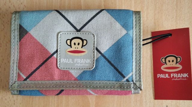 portafoglio borsello paul frank in tessuto tela