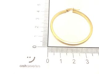 argollas oro 18k
