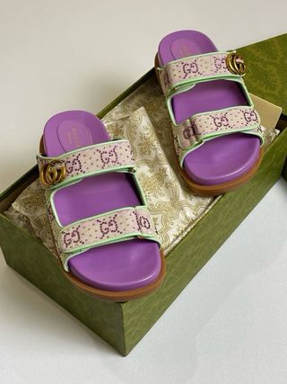 Sandalias Gucci Mujer Glitter