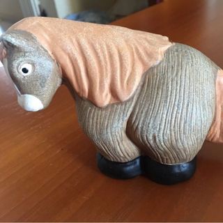 Statuetta Cavallo Ceramica
