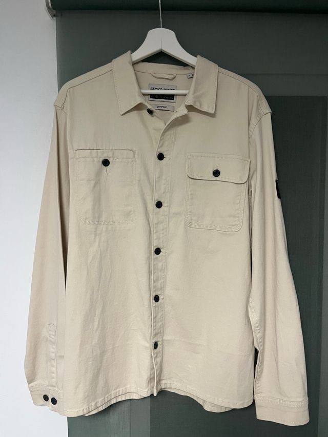 Camisa beige Jack & Jones