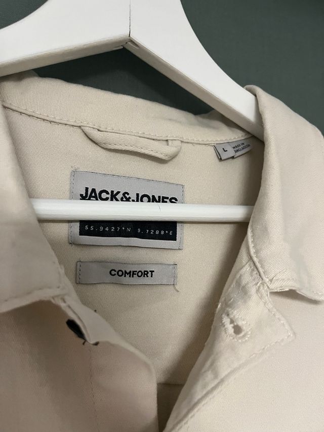 Camisa beige Jack & Jones