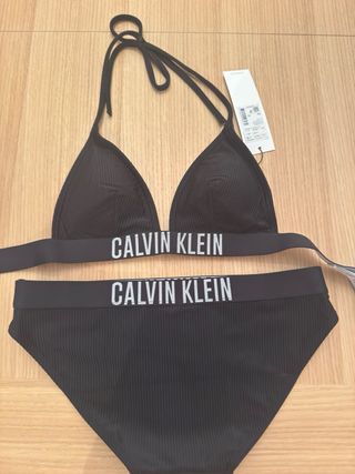 Bikini Calvin Klein negro original