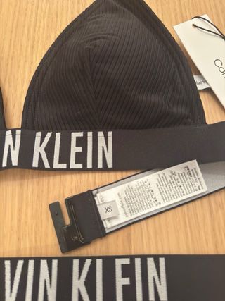 Bikini Calvin Klein negro original