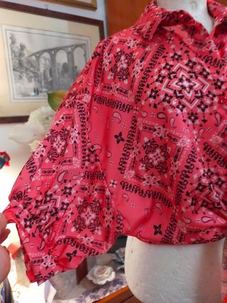 Camicia Fucsia a Nodo