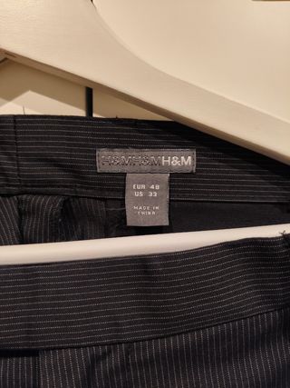 Traje H&M negro