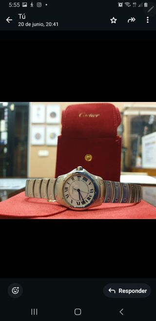 Reloj Cartier Santos Ronde Ref:1561 1