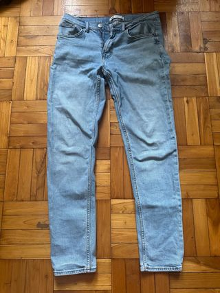 Jeans Zara azul claro - Talla EUR 40