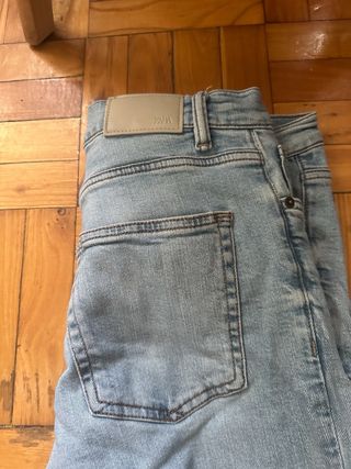 Jeans Zara azul claro - Talla EUR 40