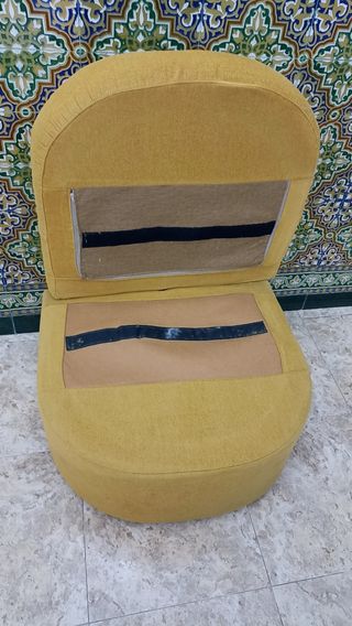 Puff Cherlon amarillo