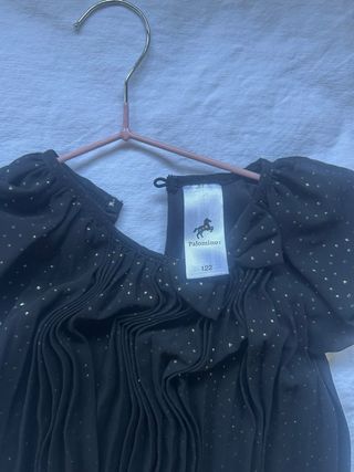 Vestito bambina nero 