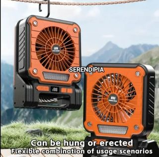 VENTILADOR SOLAR PORTÁTIL