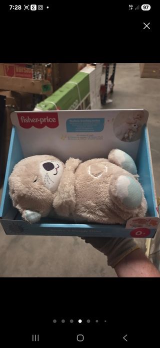Lotes de Peluche Fisher-Price nutria.Nuevo