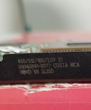 4x Procesadores Intel Pentium III