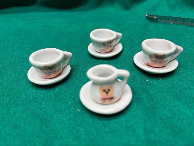 Set te tazze orsetto mini