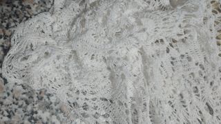 Tovaglia pizzo bianco vintage