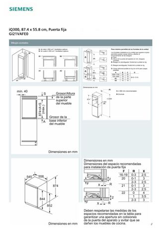 Congelador Siemens GI21VAFE0 - 96L