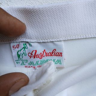 Shorts Tennis L'Alpina Vintage bianchi