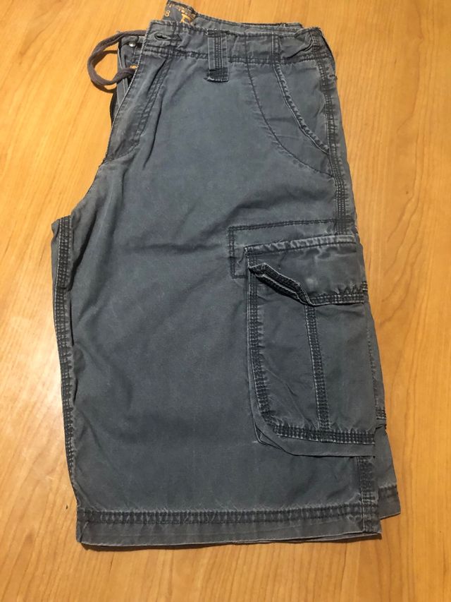 Shorts cargo grises