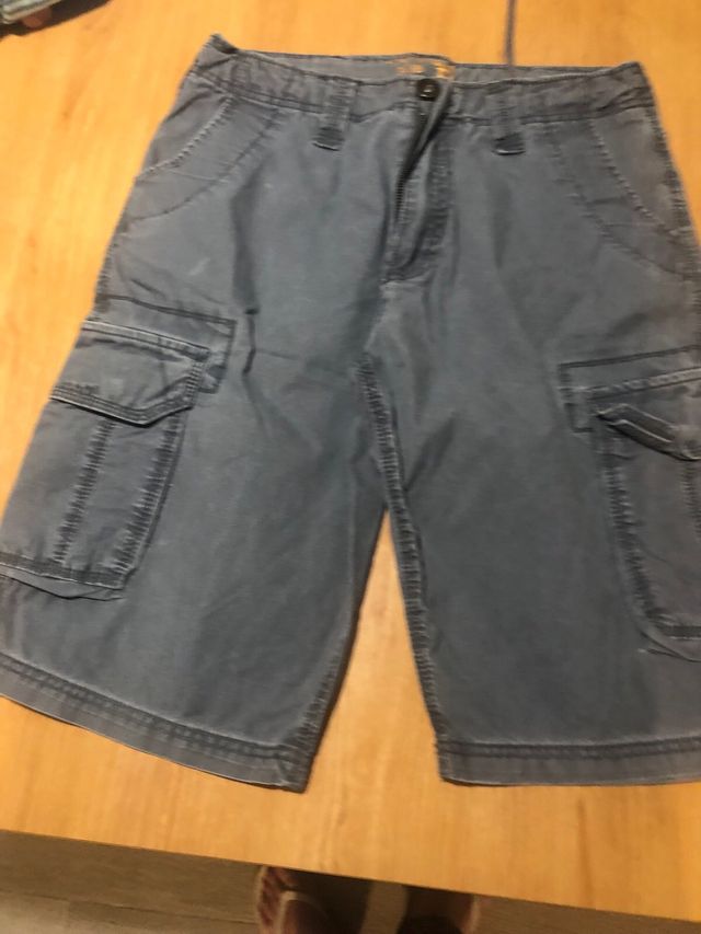 Shorts cargo grises
