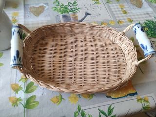 Set Olio Aceto Ceramica Vintage