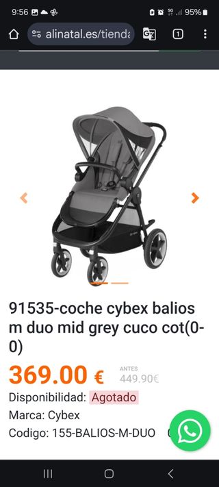 Cybex Balios M Duo Mid Grey