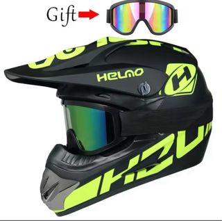 Casco Motocross c/Gafas