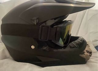 Casco Motocross c/Gafas