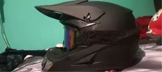 Casco Motocross c/Gafas