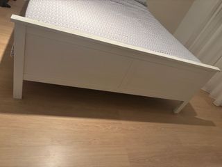 Cama Ikea blanca 160x 200 cm