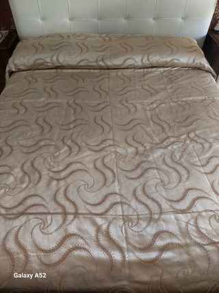 Trapuntina Matrimoniale Renato Balestra Beige