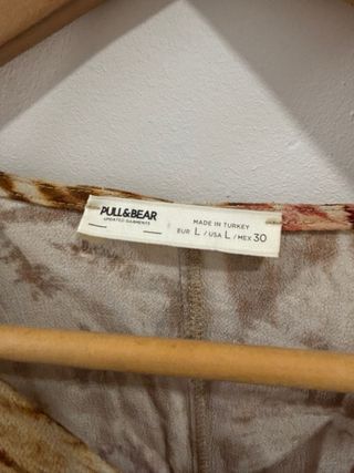 Vestido Pull&Bear L - estampado