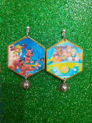 Orecchini Scooby Doo | legno