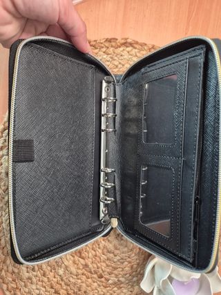 Cartera organizadora negra