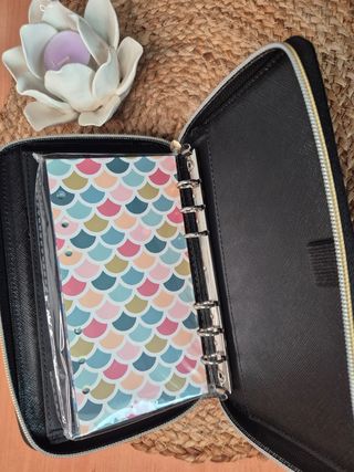 Cartera organizadora negra