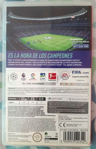 FIFA 19 Nintendo Switch