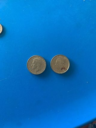 4Monedas Peseta España 
