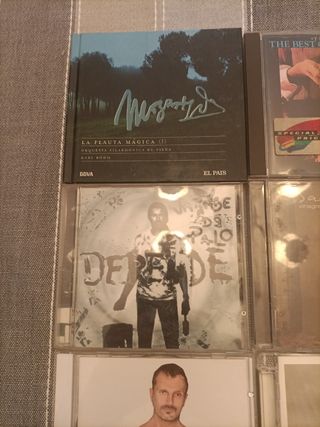  10 CDs Variados: Clapton, Sabina, Mozart