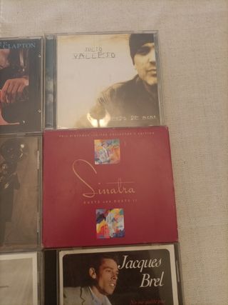  10 CDs Variados: Clapton, Sabina, Mozart