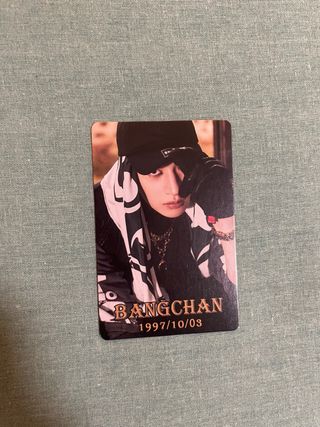 Photocard Bang Chan Stray Kids