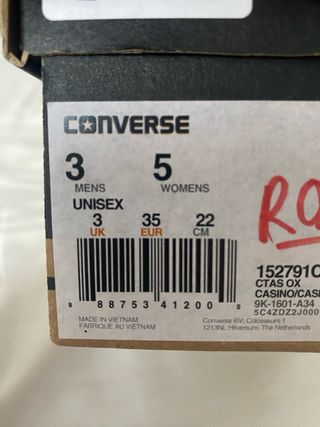 Converse rojas - zapatillas
