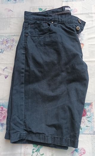 Bermuda Uomo Blu - Cotone