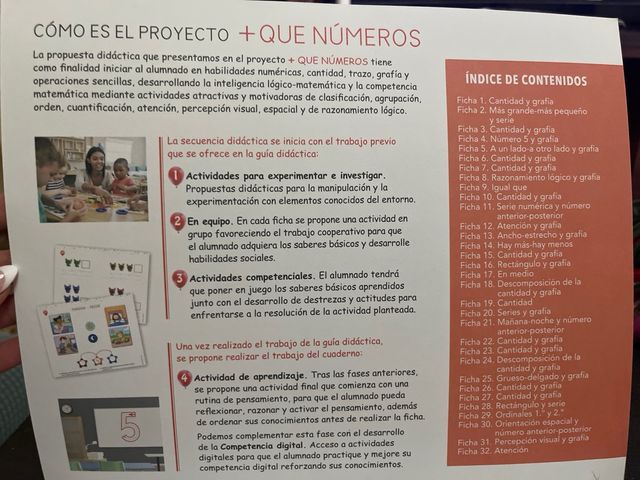 + QUE NÚMEROS CUADERNO 5